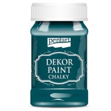 Pentart dekorfesték lágy élénk színek 100 ml smaragdzöld
