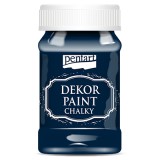 Pentart dekorfesték lágy élénk színek 100 ml tengerészkék