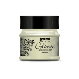 Pentart Delicate metál 50 ml fehérarany - 29388