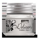 Pentart Delicate textilfesték 50 ml ezüst