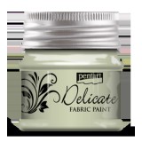 Pentart Delicate textilfesték 50 ml fehérarany