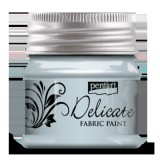 Pentart Delicate textilfesték 50 ml kékezüst