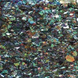 Pentart Galaxy pehely 100 ml Szaturnusz zöld