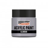 Pentart Glamour metál 50 ml óezüst - 29397