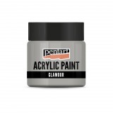 Pentart Glamour metál 50 ml platinum - 29394