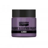 Pentart Glamour textil- és bőrfesték 50 ml lilaezüst - 33861