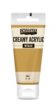 Pentart Krémes akrilfesték metál 60 ml arany - 28004