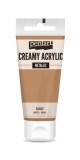 Pentart Krémes akrilfesték metál 60 ml bronz - 28007