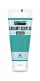 Pentart Krémes akrilfesték selyemfényű 200 ml jáde - 39011