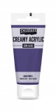 Pentart Krémes akrilfesték selyemfényű 200 ml sötétlila - 39014