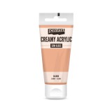 Pentart Krémes akrilfesték selyemfényű 60 ml lazac - 27967
