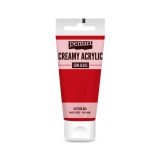 Pentart Krémes akrilfesték selyemfényű 60 ml rúzspiros - 27961
