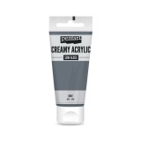 Pentart Krémes akrilfesték selyemfényű 60 ml szürke - 27955