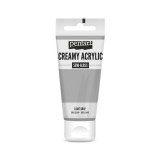 Pentart Krémes akrilfesték selyemfényű 60 ml világosszürke - 27954