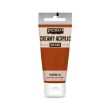 Pentart Krémes akrilfesték selyemfényű 60 ml vörösbarna agyag - 27926