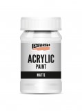 Pentart Matt akrilfesték 100 ml fehér - 2011