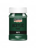 Pentart Matt akrilfesték 100 ml fenyőzöld 2261 - 1995