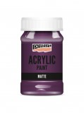 Pentart Matt akrilfesték 100 ml sötétlila 2108 - 2005