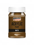 Pentart Matt akrilfesték 100 ml világosbarna 3161 - 2000