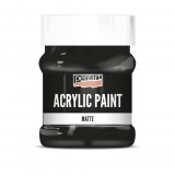 Pentart Matt akrilfesték 230 ml fekete - 3233