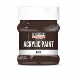 Pentart Matt akrilfesték 230 ml sötétbarna - 3238