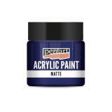 Pentart Matt akrilfesték 50 ml sötétkék - 1307