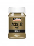 Pentart Metál akrilfesték 100 ml antikréz - 10276