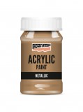 Pentart Metál akrilfesték 100 ml bronz - 2016