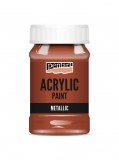 Pentart Metál akrilfesték 100 ml vörösréz - 2017