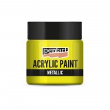Pentart Metál akrilfesték 50 ml metál sárga - 6237