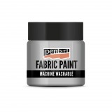 Pentart Textilfesték metál 20 ml ezüst - 44367