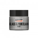 Pentart Üveg és porcelánfesték 30 ml ezüst - 21349