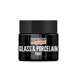 Pentart Üveg és porcelánfesték 30 ml fekete - 21347