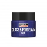 Pentart Üveg és porcelánfesték 30 ml kék - 21345