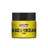 Pentart Üveg és porcelánfesték 30 ml sárga - 21335