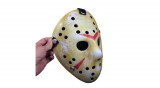 Péntek 13 - Jason Vorhees farsangi maszk - Halloween fehér-sárga