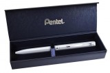 PENTEL "EnerGel BL-2007" 0,35 mm ezüst tolltestű rotációs kék rollertoll