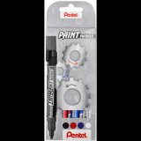 PENTEL MMP20-4 Paint Marker, alap színek - 4 db szett (MMP20-4)