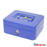 Pénzkazetta fém 200x85x160 cm közepes Bluering(R) kék