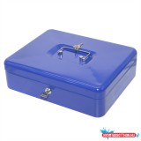Pénzkazetta fém 300x90x240mm nagy Bluering(R) kék
