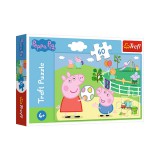 Peppa malac: Móka a barátokkal puzzle 60db-os - Trefl