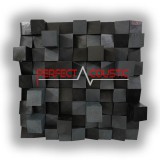 Perfect Acoustic Art diffúzor kicsi kockával 60x60x13cm- 9 mintával - 1db 60x60x10cm Csomagolva, szállítással