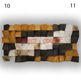 Perfect Acoustic Art nagy kockás akusztikai diffúzorok 60x60x6cm- 10 színben - 4-es színkód , 60x60x6cm Csomagolás nélkül, személyes átvétel