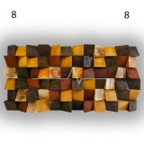 Perfect Acoustic Art nagy kockás akusztikai diffúzorok 60x60x6cm- 8 színben - 12-es színkód , 60x60x6cm Csomagolás nélkül, személyes átvétel