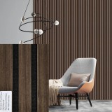 Perfect Acoustic FREJA Akusztikai falpanel 200x60x2,2cm. Walnut JK - Egyedi méretre is levágjuk - 100x60x2,2cm , Walnut