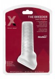 Perfect Fit Breeder - nyitott péniszköpeny (fehér)