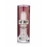 Perfect Fit Fat Boy Checker Box - péniszköpeny (17cm) - tejfehér