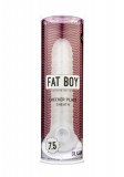 Perfect Fit Fat Boy Checker Box - péniszköpeny (19cm) - fehér