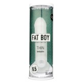 Perfect Fit Fat Boy Thin - péniszköpeny (17cm) - fehér