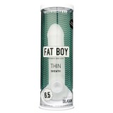 Perfect Fit Fat Boy Thin - péniszköpeny (17cm) - fehér